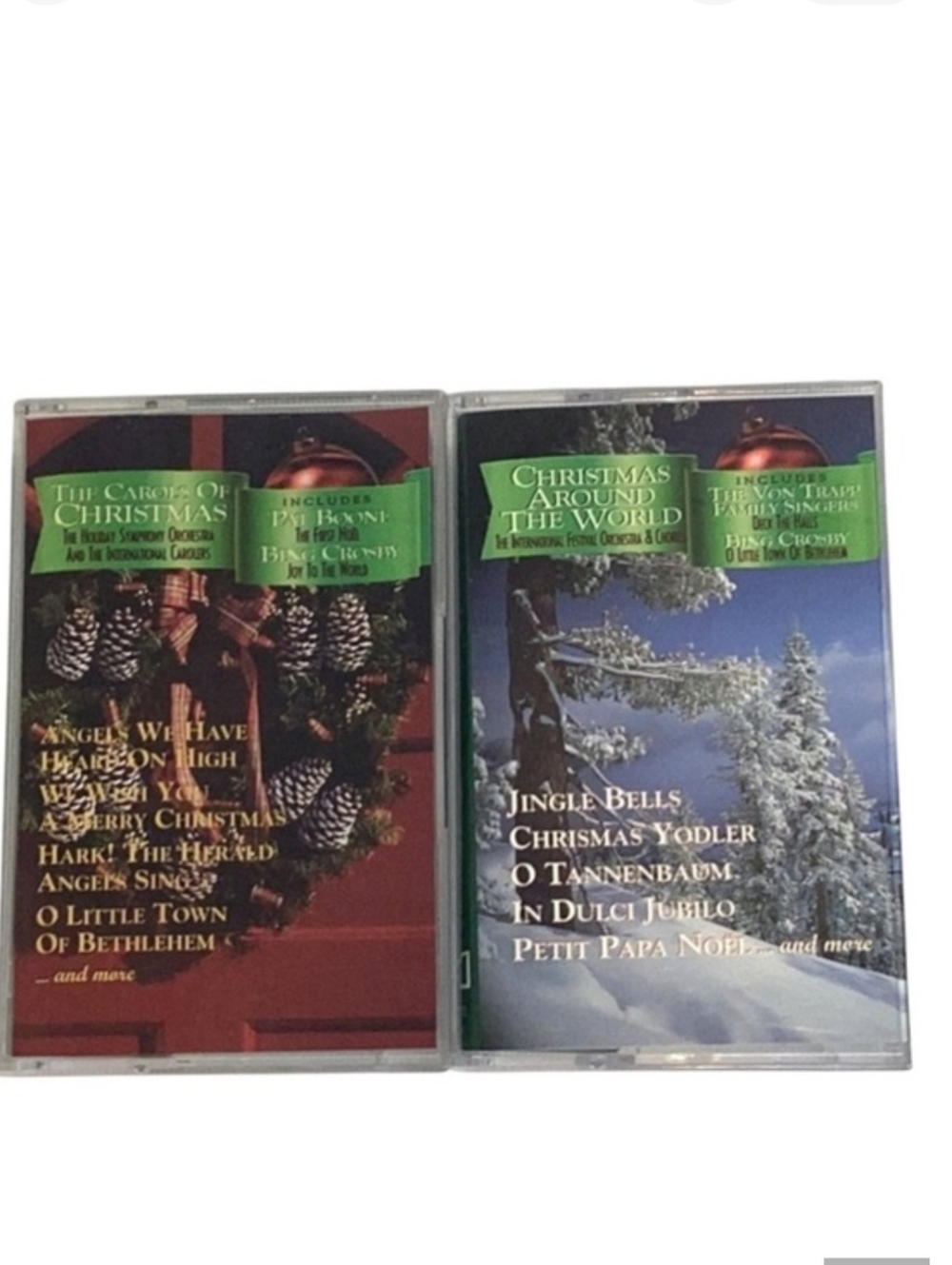 💚 FREE with any purchase ⭐️ Bundle of Christmas Cassettes, 2pc